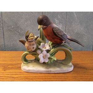 Lefton Robin and baby